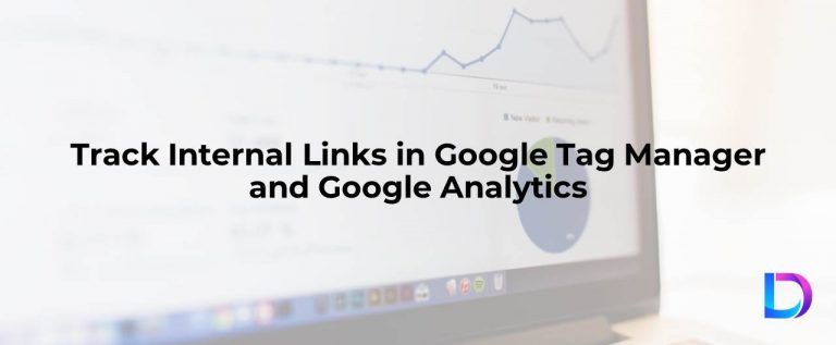 google analytics track internal links