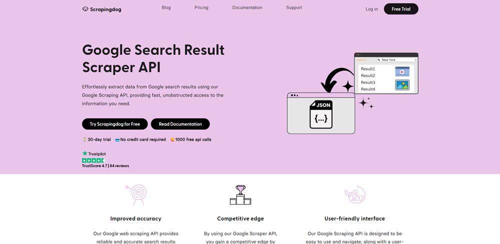 serp api 26 scrapingdog